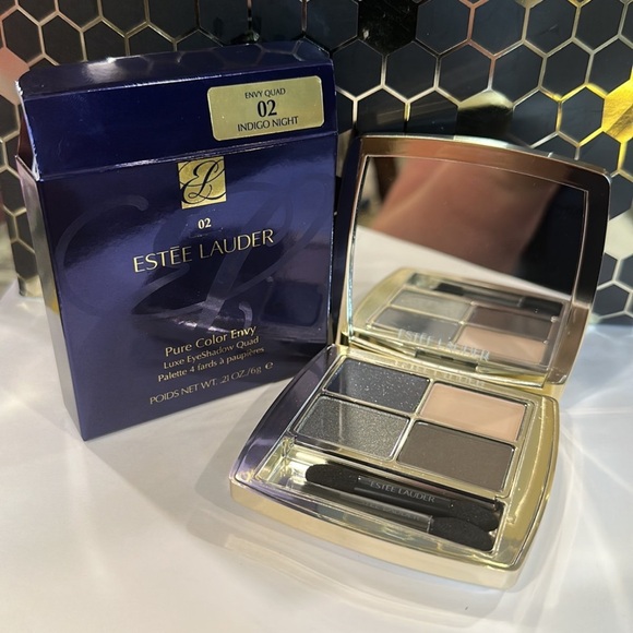 Estée Lauder pure color envy quad indigo night - Picture 1 of 3